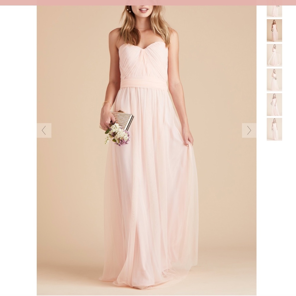 Strapless Bridesmaids Dress - convertible